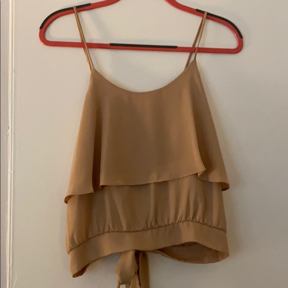 NEW WITH TAGS tank with open back